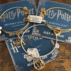 Alex and Ani Bracelets Lot of 3 NWT Harry Potter